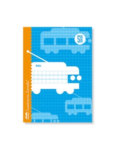 LIBRETA CUBIERTA BASICA 4º RAYADO 5 MM 16 HOJAS LAMELA 05005